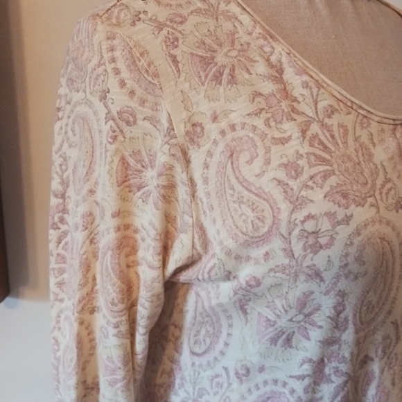 Magnolia Pearl Paisley Print Tee-Shirt Maxi Dress (An Earlier Piece, 2017) - Picture 3 of 5